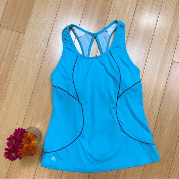 Athleta Tops - ATHLETA blue Energy Tank, S.